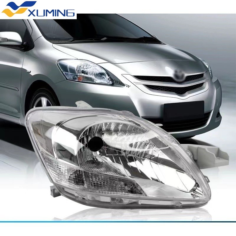 XM ไฟหน้าไฟหน้าสําหรับ Toytota Vios 2008 2009 2010 2011 2012 แบทแมน