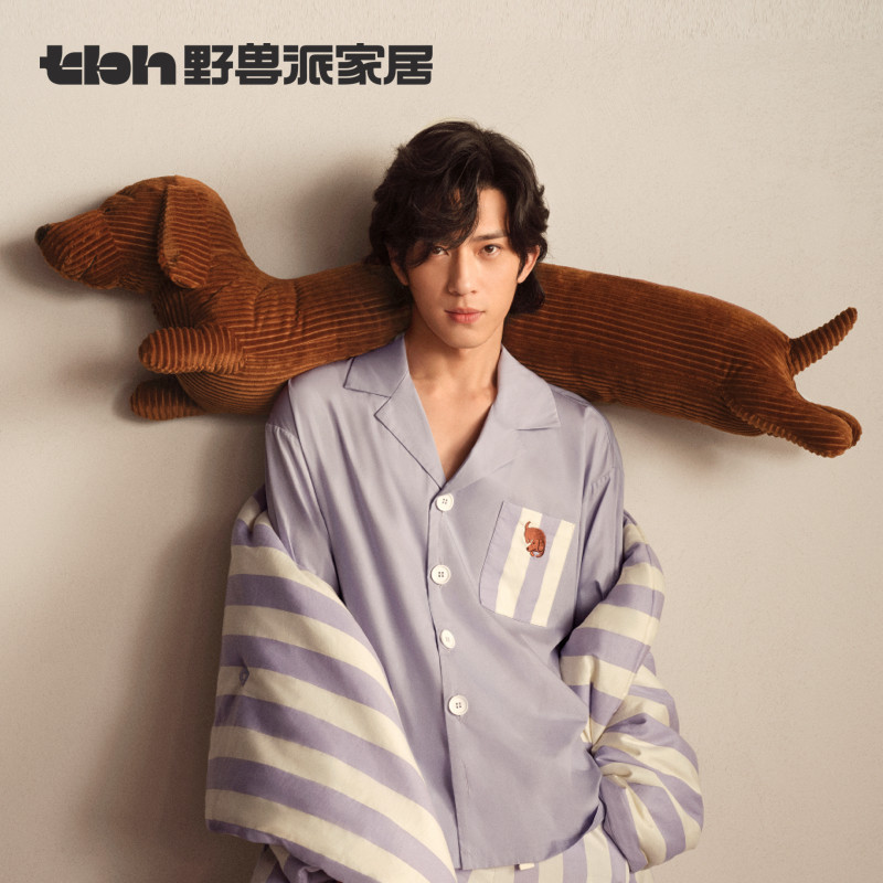 Tbh พายสัตว์บ้านดัชชุนด์สุนัขแถบหมอนน่ารักเบาะหมอนงีบเบาะหมอนเอวคอหมอนห้องนอน