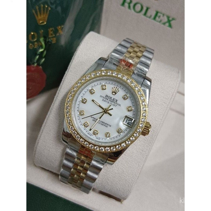 2025 Rolex_s JUBILEE DATEJUST 36MM พร้อมหิน BEZEL PTLM
