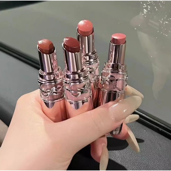 Gold Silver Round Tube Daily Lipstick 1.6g มินิตัวอย่าง