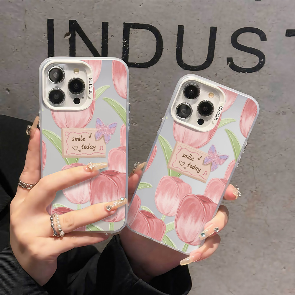 🌹เคสมือถือ โรแมนติก ดอกกุหลาบเคสสำหรับโอปโป Case OPPO A31 A15 A17 A3s A38 A16 A5s A7 A55 A54 A57 A74 A77 A78 A58 A98 A96 - รูปที่ 6