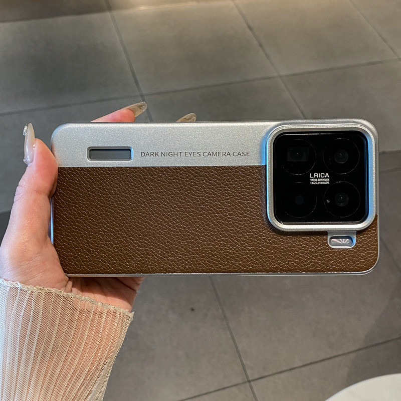 สไตล์กล้องหนังไฟฟ้าเหมาะสําหรับ Xiaomi 15 เคสโทรศัพท์ xiaomi15Ultra สไตล์ใหม่ Creative Xiaomi 14 สินค้าจุดสูง