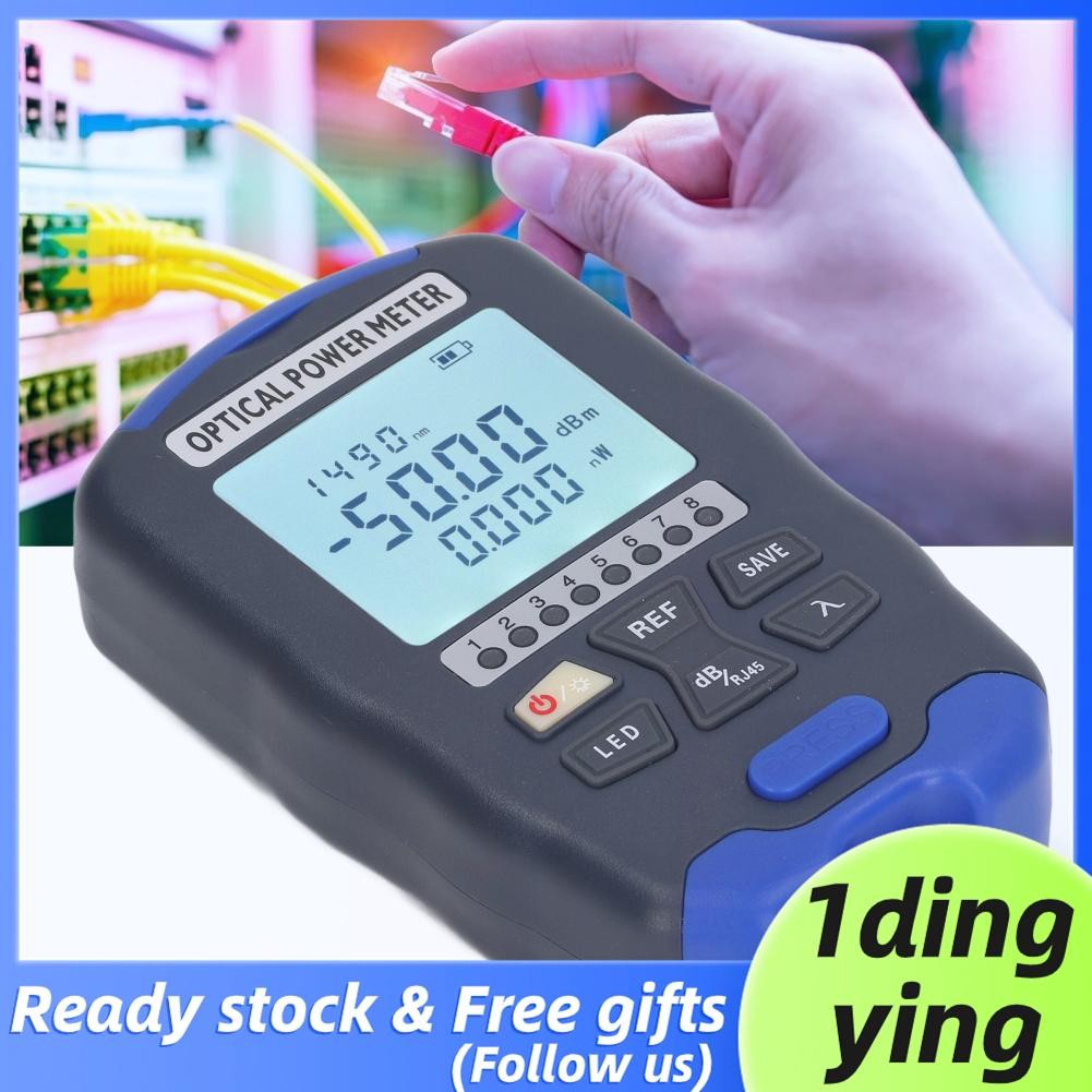 1dingying.th 1Dingying.TH เครื่องทดสอบแสงสีแดง USB การชาร์จไฟ LED ที่ละเอียดอ่อนหลอดไฟออพติคอลมิเตอร