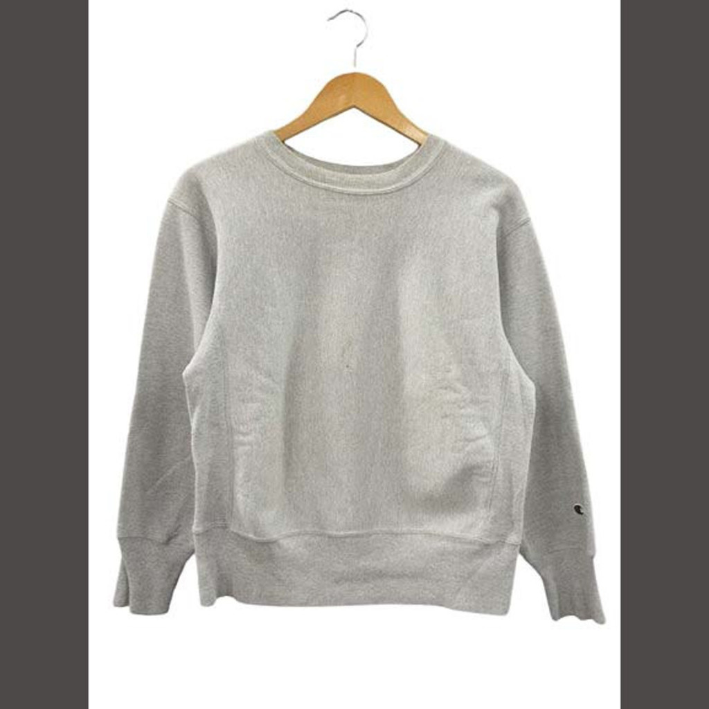 Champion Tops gray yellow Direct from Japan Secondhand