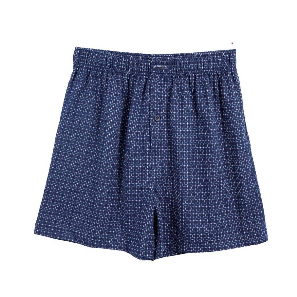 [ NEW ITEM ] ARROW BOXER SHORTS กางเกงบ๊อกเซอร์ชาย พิมพ์ลาย สีกรม MXWX119