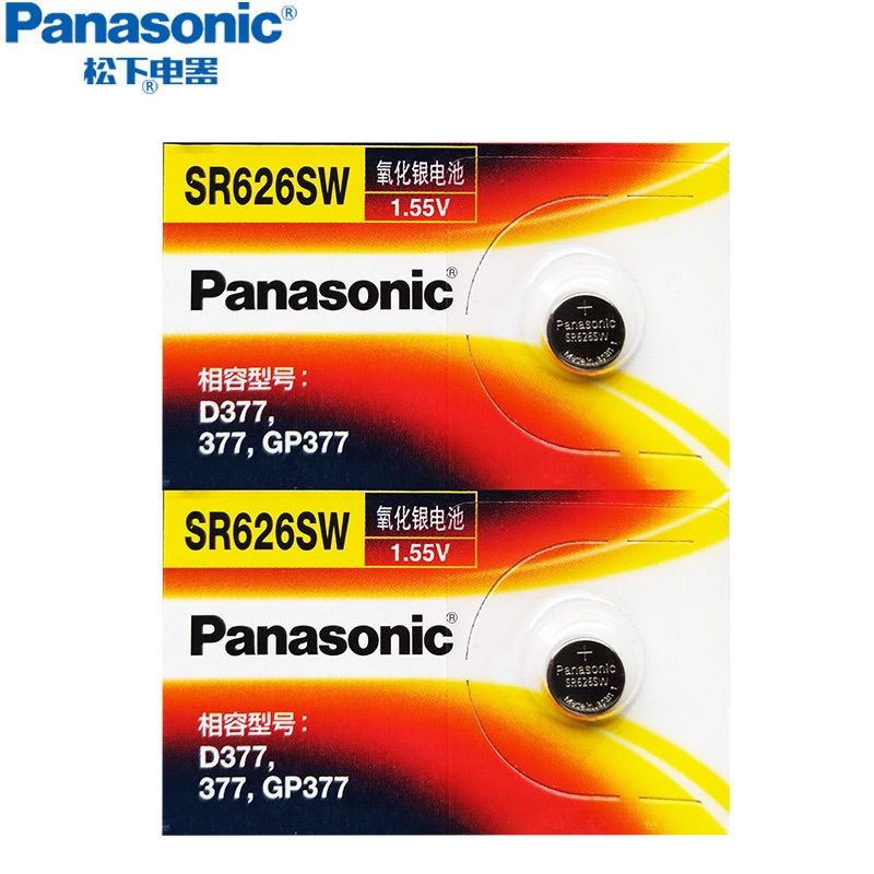 Panasonic SR626SW นาฬิกา 377 Seiko CK Casio BEM-506 ควอตซ์ LR626h อนุภาคขนาดเล็กเฉพาะ Panasonic SR62