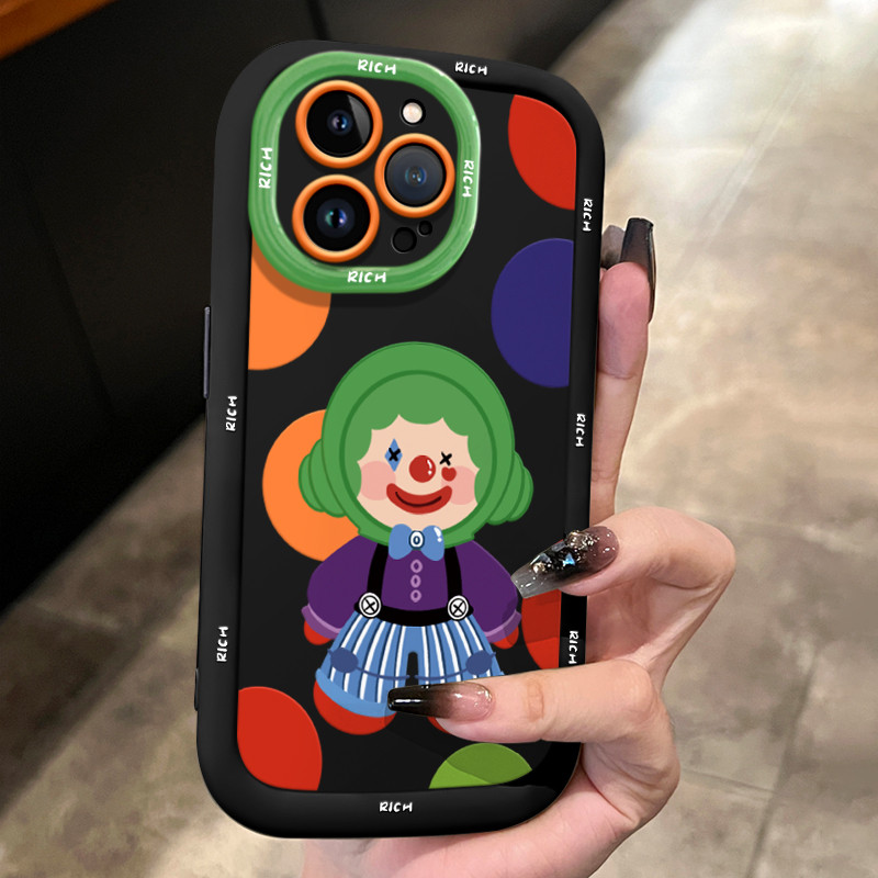 HP เคสโทรศัพท์สําหรับ iPhone 16 11 12 13 14 15 pro xs XR 14 plus pro max 7 8 6 7+ 8+ 6+ Xs Max พร้อม