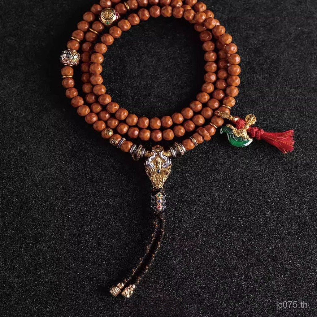 King Kong All-Match Cloud-Inlaid Gold Domineering Tee ทิเบตสไตล์ Dragon Yinwen E18 [งานย้อนยุค-Fine]