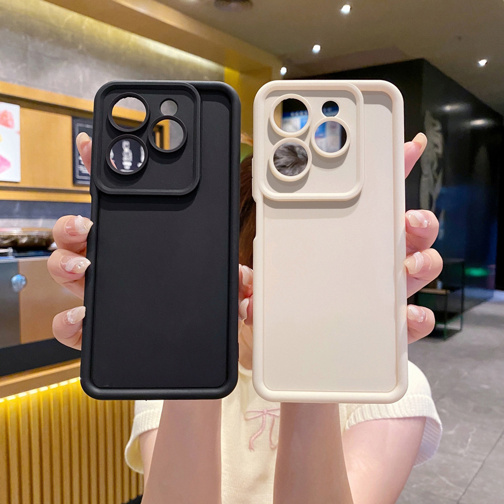 เข้ากันได้กับ Infinix Hot 50i 40i 40 Pro 30 Play Note 30 Smart 9 8 0 เคสป้องกันแบบเต็มฝาครอบป้องกันก