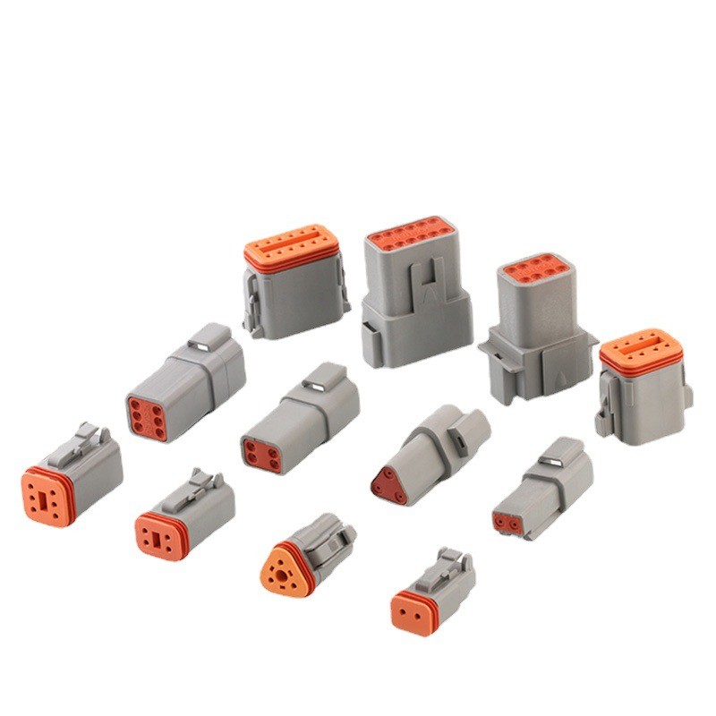 DT Connector DT04-2P ตัวเชื่อมต่อรถยนต์ DT06-2S ปลั๊กสายรัดกันน้ํา DEUTSCH ENOG