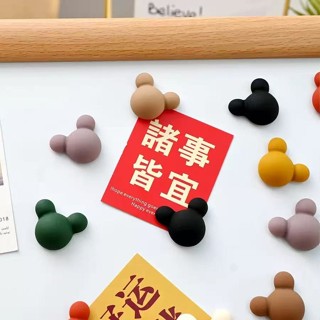 ร้านมิกะ  ▏Retro Mickey Head สติกเกอร์ตู้เย็น Matte Matte Te…