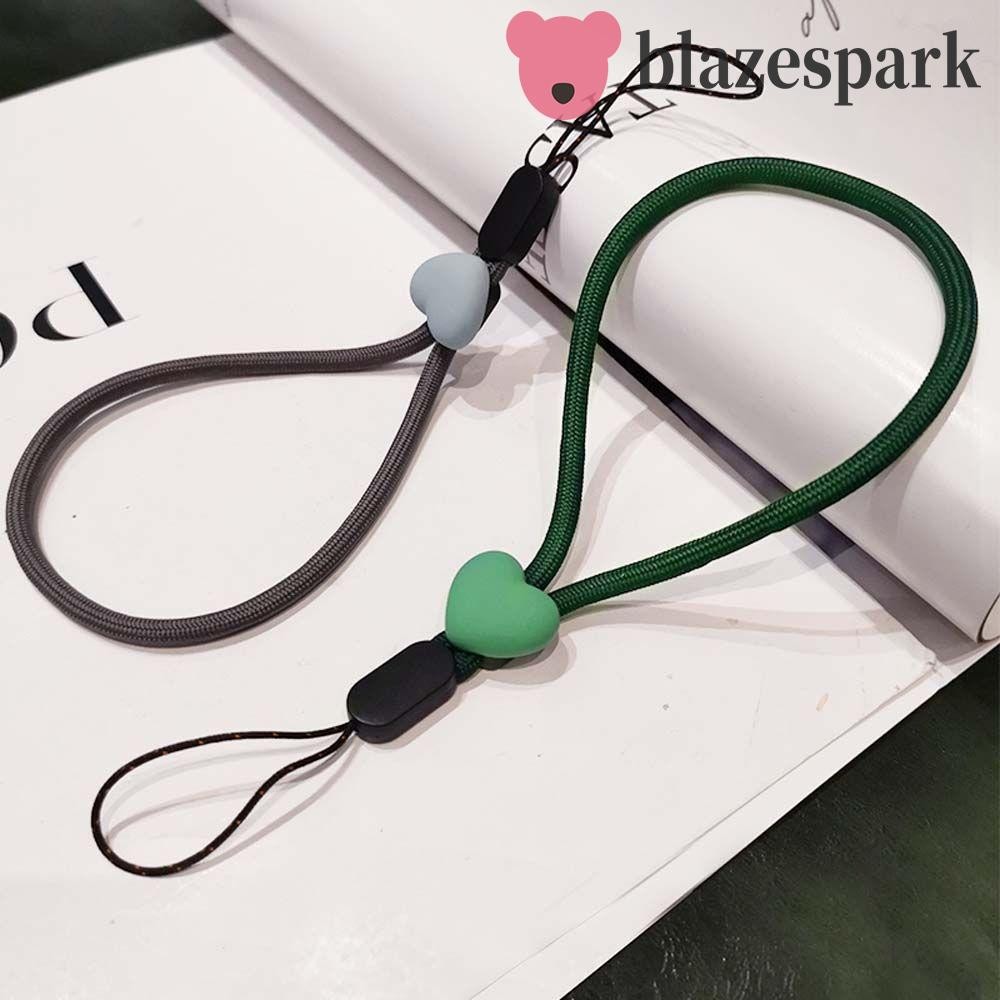 BLAZESPARK โทรศัพท์มือถือ Lanyard จี้สําหรับโทรศัพท์มือถือกรณีอุปกรณ์เสริมโทรศัพท์มือถือแขวนสายไฟสายรัดข้อมือ Braid พวงกุญแจ
