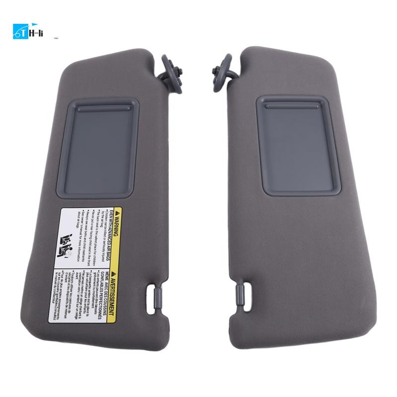 THJ4For 2005-2012 ภายในรถ Sun Visor Sunshade เปลี่ยน 74320-35C10-B0 74310-35C10-B0 สีเทา