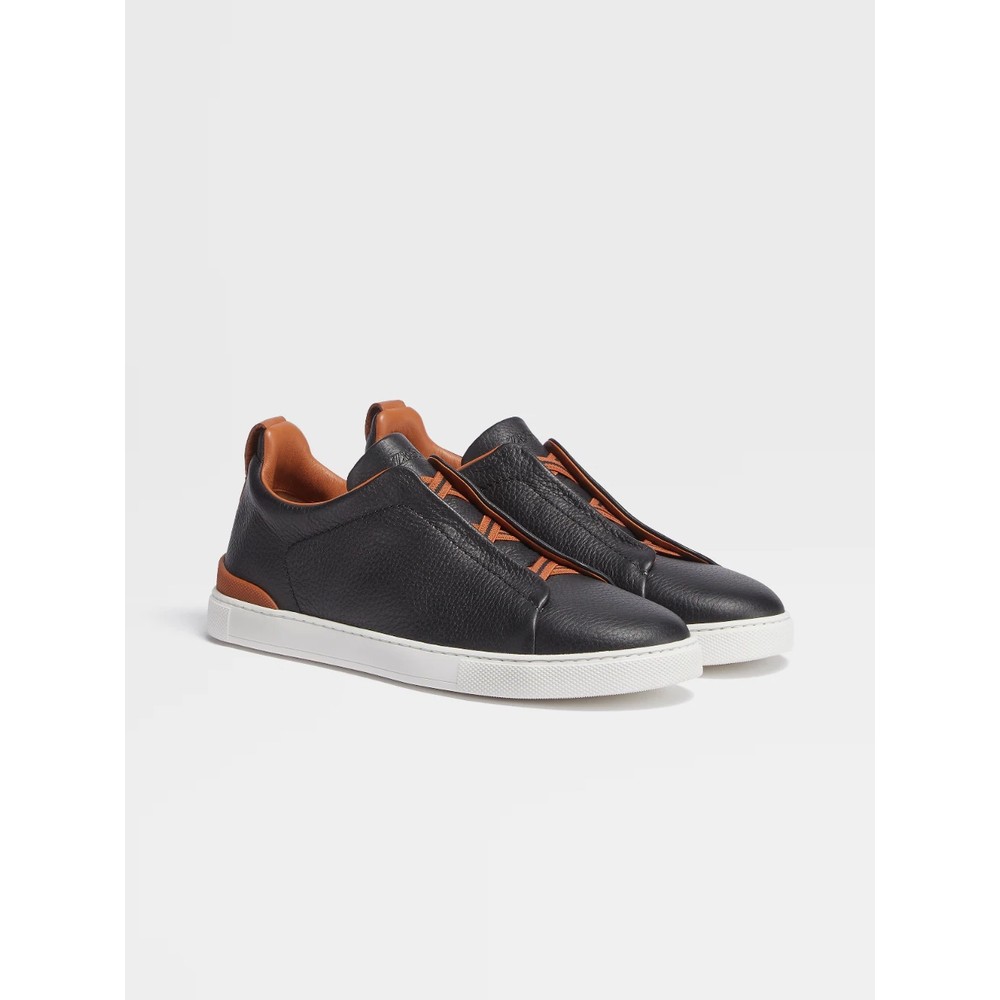 Zegna Jenia Men's Casual Shoes ดีไซน์ Triple Stitch™ สำหรับหน้าร้อน