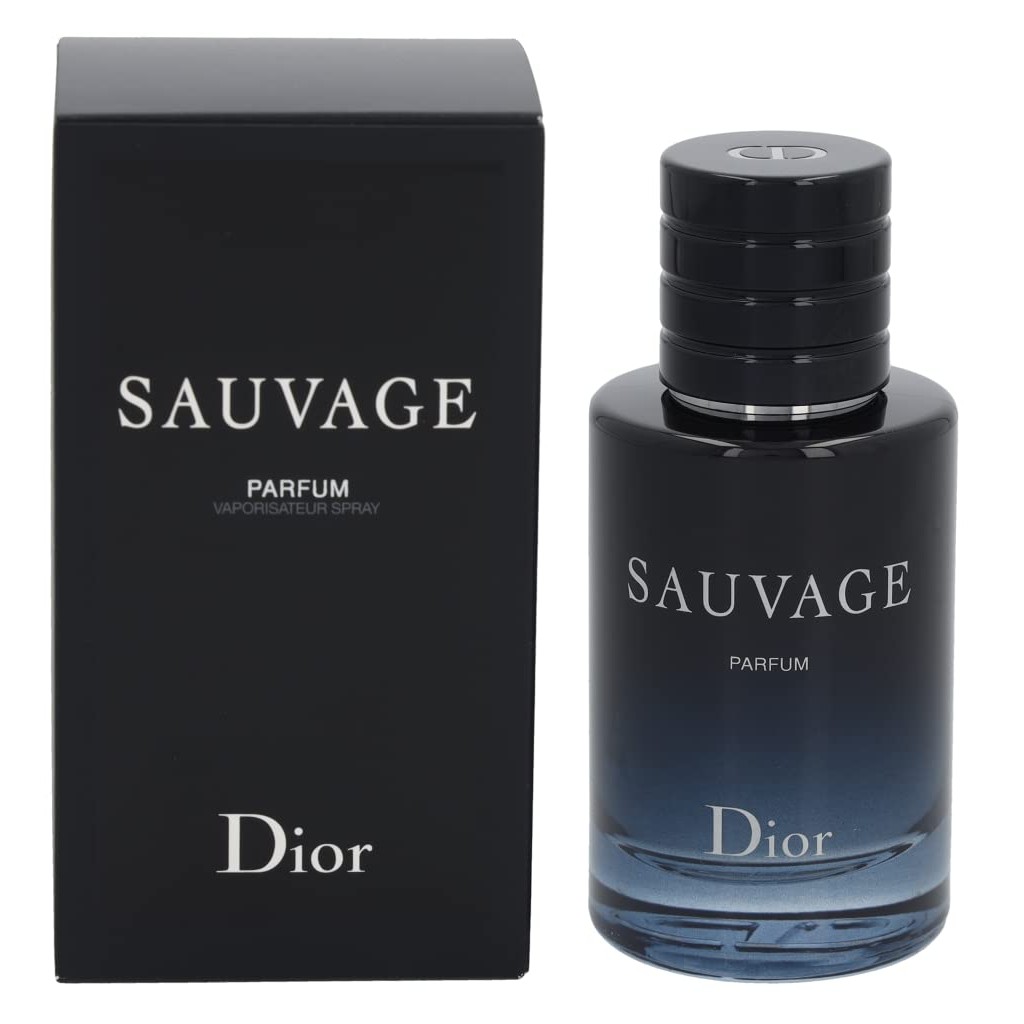 Dior Sauvage Parfum Spray for Men 2.0 ออนซ์ ใส