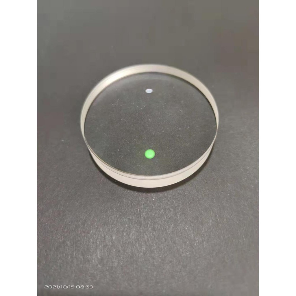 เส้นผ่านศูนย์กลาง 21.6MM Focal ความยาว 495MM วัสดุกระจกกาวออปติคอล H-ZF52GT+LAK51A Part No. 724+725