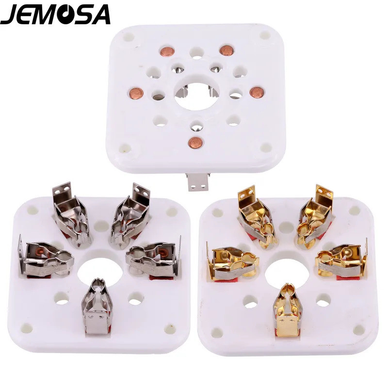 1PC U5G 5Pins เซรามิคหลอดซ็อกเก็ต GZC5-A ฐานวาล์ว Electron Tube ที่นั่งสําหรับ 4-400A 4-125 3-500Z 4