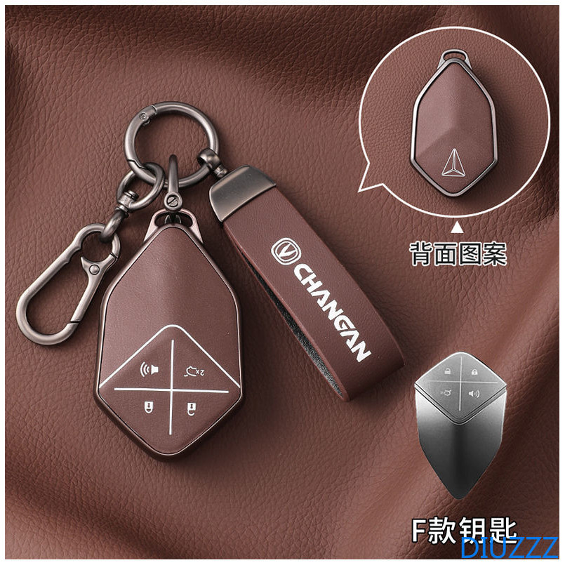 TPU + ฝาครอบกุญแจสไตล์หนังสําหรับ Changan Deepal SL03 S05 L07 ใหม่ S07 G318 S7 - เคสกุญแจป้องกันพวงกุญแจ - รูปที่ 7