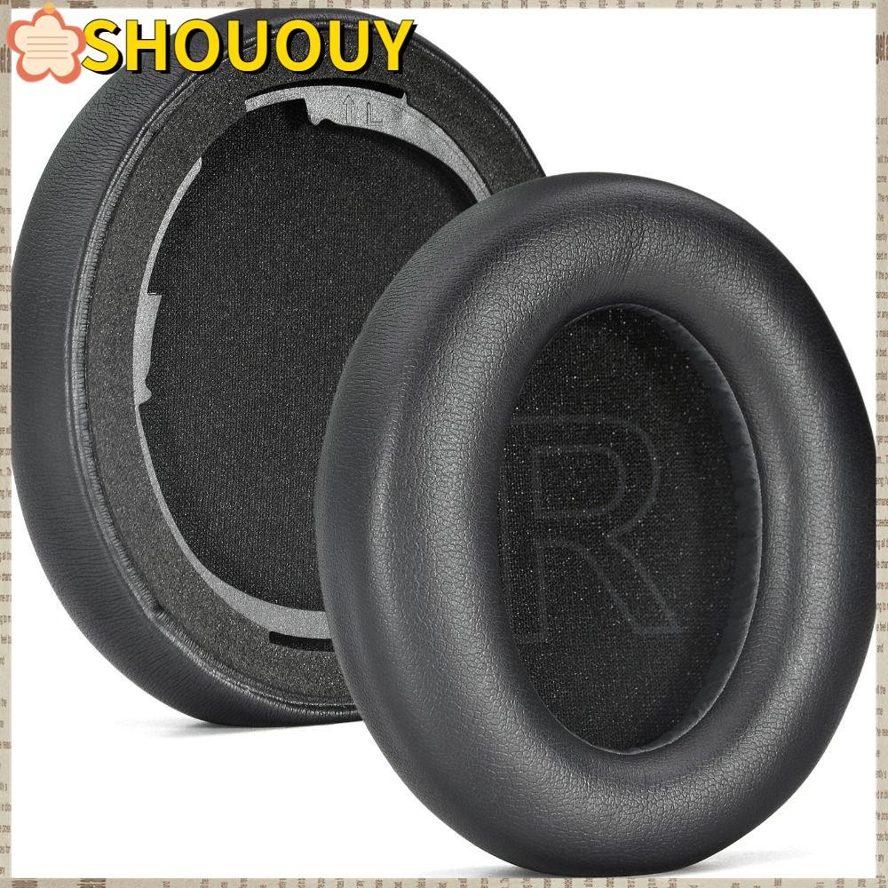 SHOUUY 1 คู่แผ่นรองหูฟัง,นุ่มโปรตีนหู,เปลี่ยนหน่วยความจําโฟมแผ่นรองหูฟังสําหรับ Anker Soundcore Q11i