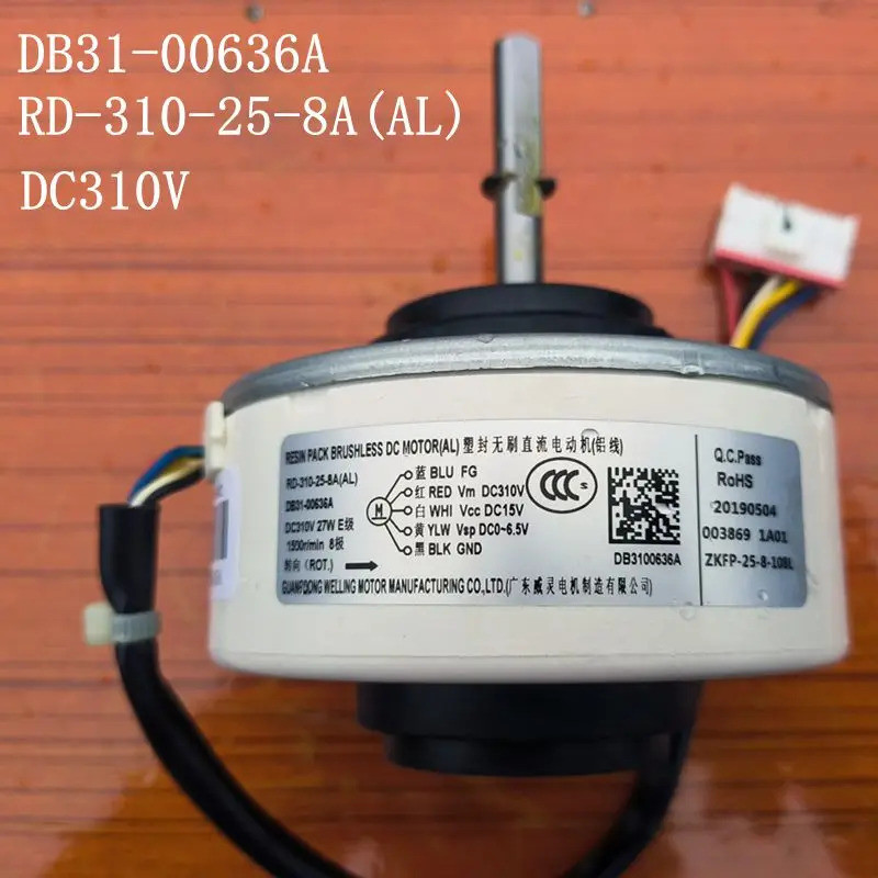 สําหรับเครื่องปรับอากาศ DC มอเตอร์พัดลม DB31-00636A RD-310-25-8A(AL) SIC-41CVJ-F127-2 DC310V 27W ชิ้