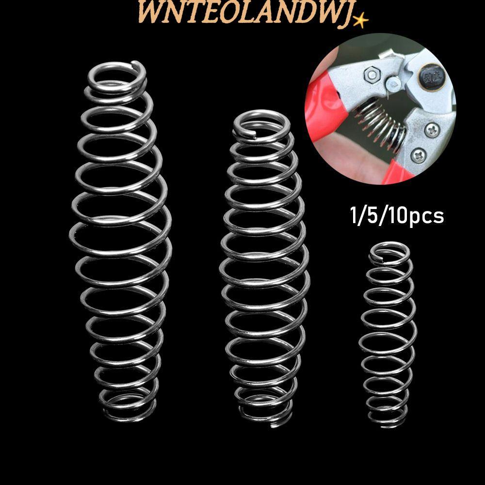 WNTEOLANDWJ 1/5/10 ชิ้นสวนสปริงคุณภาพเหล็กเครื่องมือชิ้นส่วนกรรไกรความยืดหยุ่นสูงอุปกรณ์เสริม