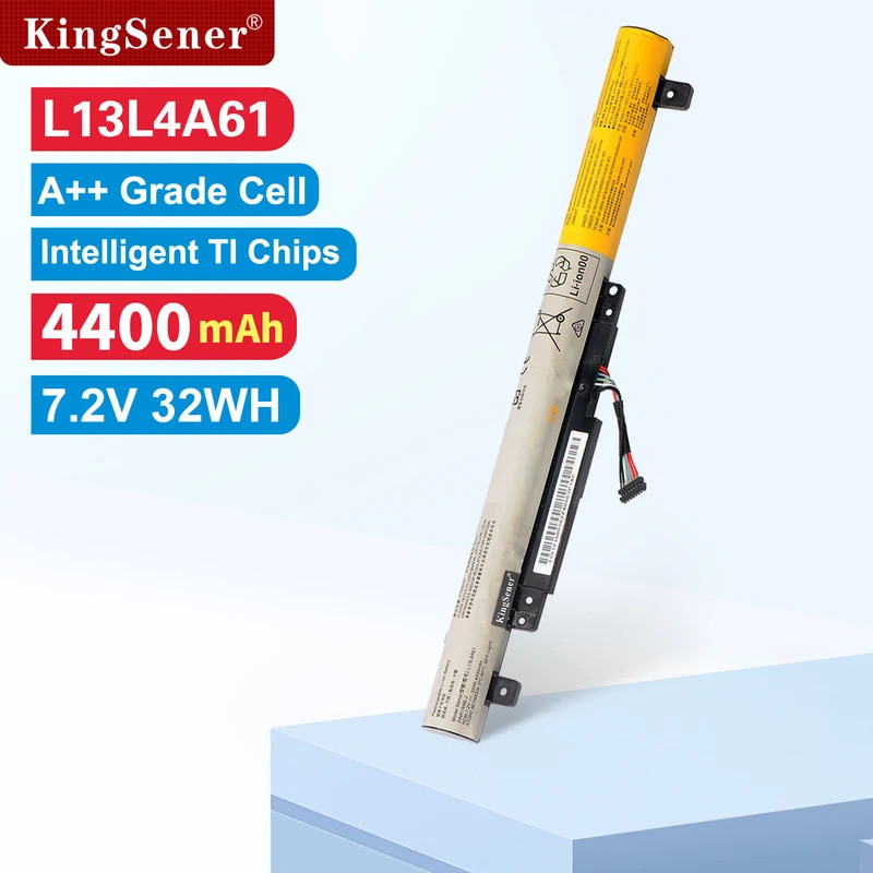 KingSener L13L4A61 แบตเตอรี่สําหรับ Lenovo IdeaPad Flex2 14 15" Flex 2 2-14D 2-15 2-15D L13S4A61 L13