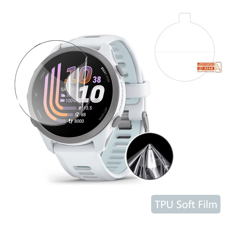 ฟิล์มกันรอยหน้าจอ TPU สําหรับผู้เบิกทาง Garmin 170 165 70
