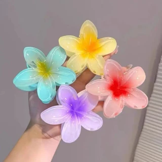 กิ๊บติดผม กิ๊บดอกไม้ ลายดอกไม้ หวาน สไตล์ฮาวาย ยุโรป และอเมริกา เครื่องประดับผม สําหรับผู้หญิง-ส่งเร็ว