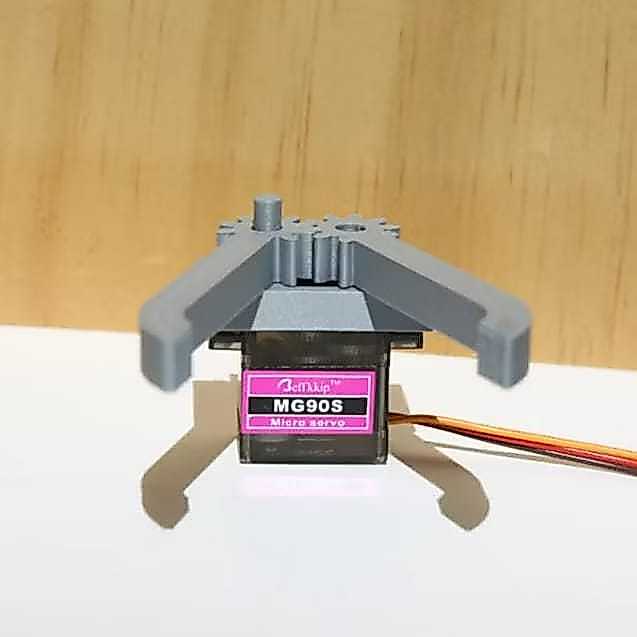 Robot Arm Claw Servo MG90s ขายดี