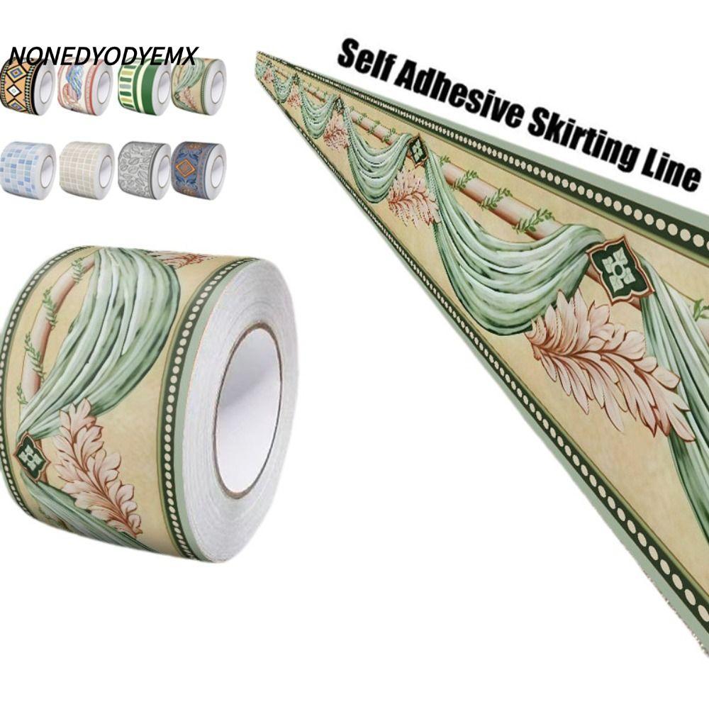 ฐานผนัง NONGYODYEMX,หนาแบบมีกาวในตัว,DIY Anti-collision Soft 5 เมตรมุมสายห้องนอน
