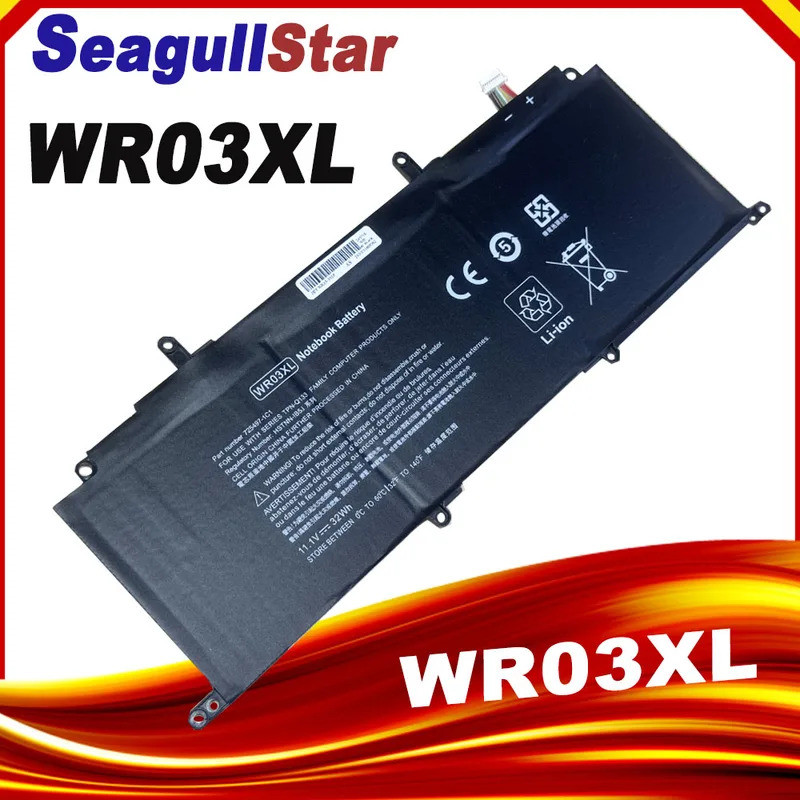 SeagullStar WR03XL แบตเตอรี่แล็ปท็อปสําหรับ HP Split X2 13-M110DX 13-M000 Ultrabook HSTN-DB5J HSTN-I