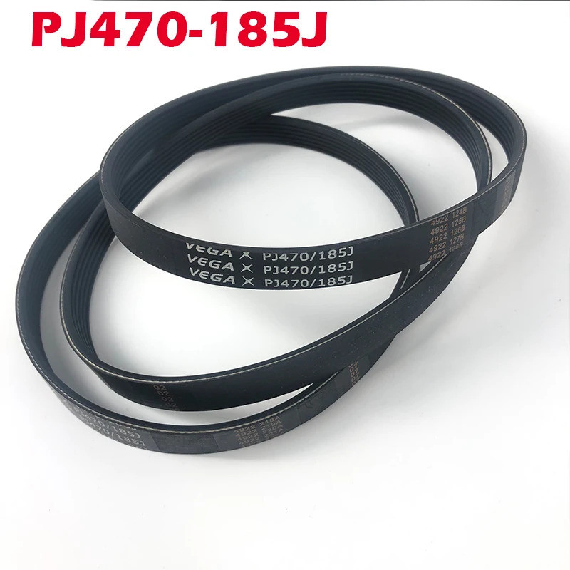 VEGA V-Belt PJ470 185J 3/4/5/6 ซี่โครงสําหรับ DIY รุ่นมอเตอร์เข็มขัดอะไหล่ 7/8/9/10Ribs