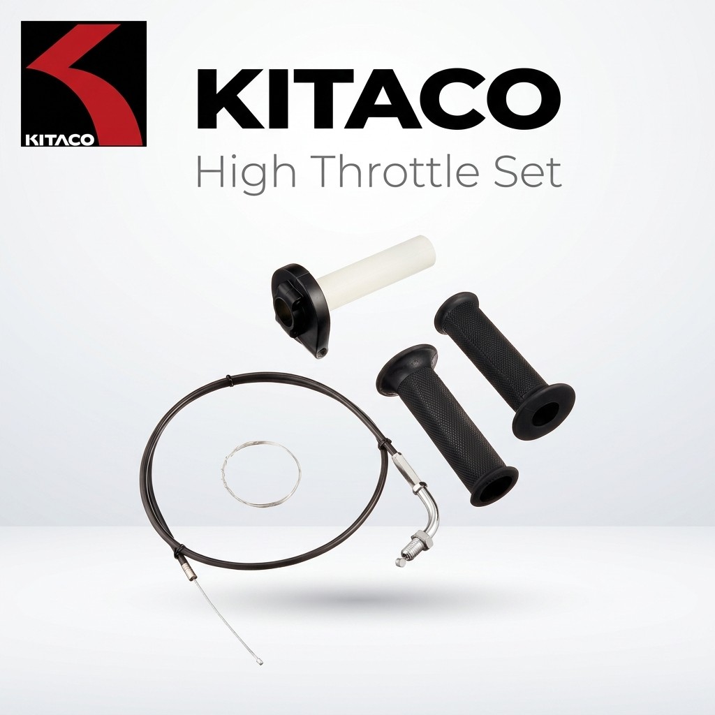 ชุดคันเร่งไฮทรอตเทิล KITACO สำหรับคาร์บูใหญ่ | KITACO High Throttle Set for Big Carburetors
