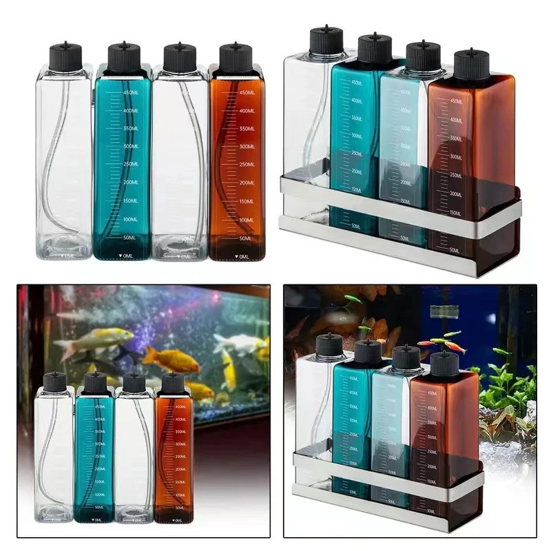 Grass Tank Seawater Tank Titration Pump Denser Bottle Aquarium Dosing Pump Liquid Container สําหรับ 