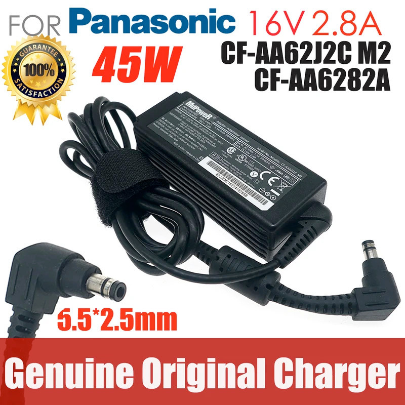 ของแท้ CF-AA62J2C CF-AA62U2F M2 16V 2.8A 45W สําหรับ Panasonic CF-XZ CF-AX1 AX2 AX3 MX4 MX5 XZ6 /SZ6