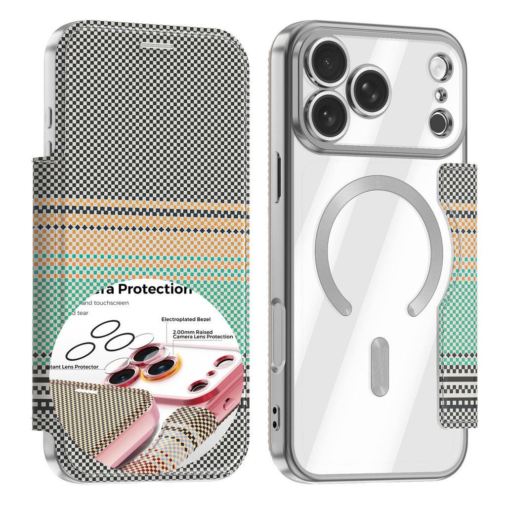 ใหม่พร้อมสําหรับเคสไอโฟน 12 มือโปร สูงสุด พร้อมตัวป้องกันกล้อง 18มือโปร ฝาพับชาร์จแม่เหล็กพิเศษป้องกันการตกเคส ไอโฟน12 พร้อมที่บั