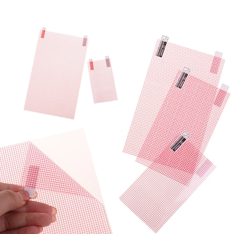 2 ชิ้น/เซ็ต Universal Screen Protector 5/6/7/8/9/10/11/12 นิ้วสมาร์ทโฟนแท็บเล็ต GPS LCD/MP3 4 ฟิล์มป