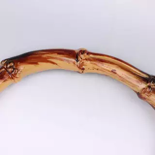 (duyonglinfff) 1PC กล่องของขวัญจับไม้ไผ่จับกระเป๋าถือ Band Handle กระเป๋าสะพายไหล่ DIY พร้อม Bule กระเป๋าอุปกรณ์เสริมใหม่