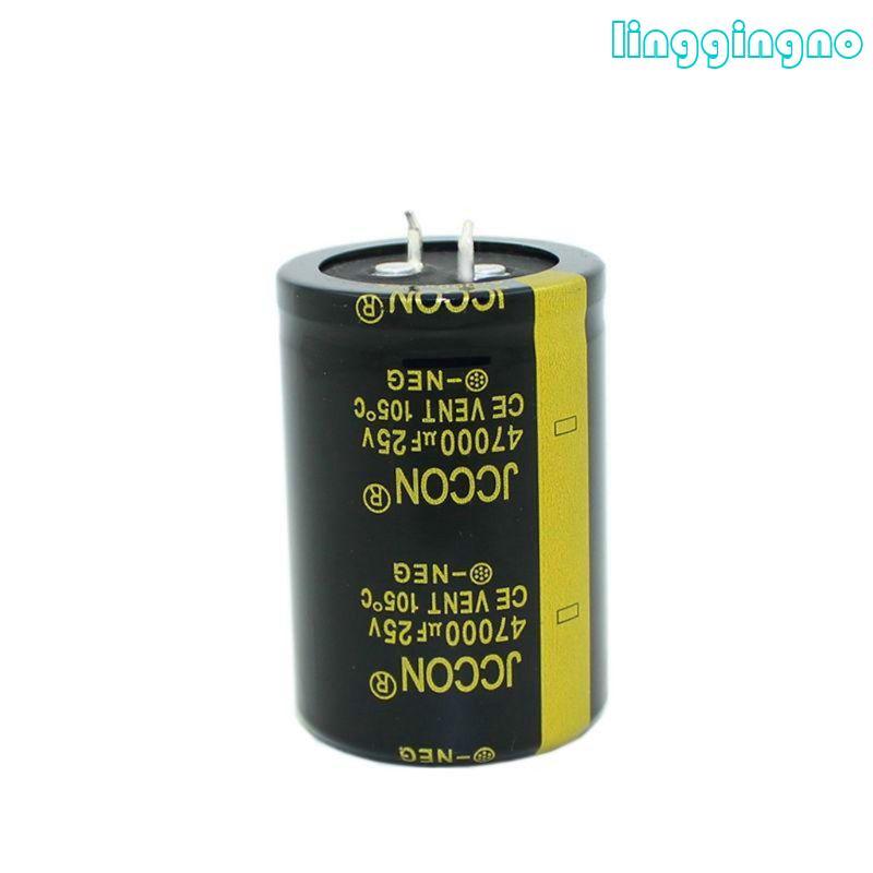 RR Super Farad Capacitor 25V 47000uF Electrolytic Capacitor สําหรับวงจรยานยนต์