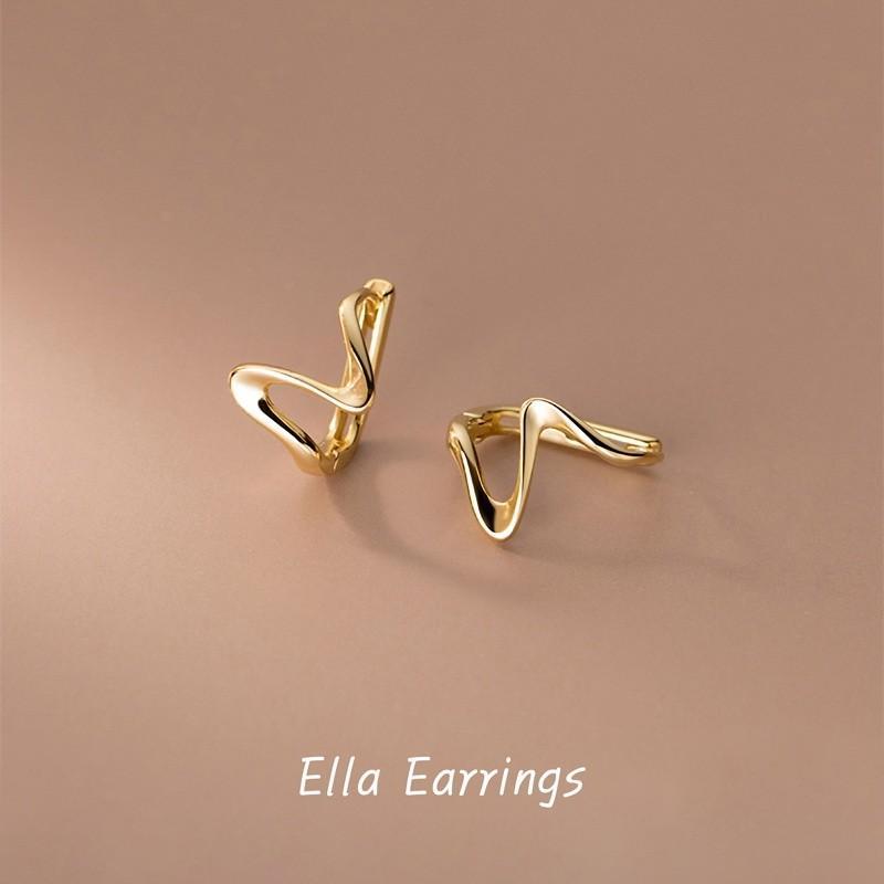 Ella Earrings ต่างหูเงินแท้ S925 [MERCELO]