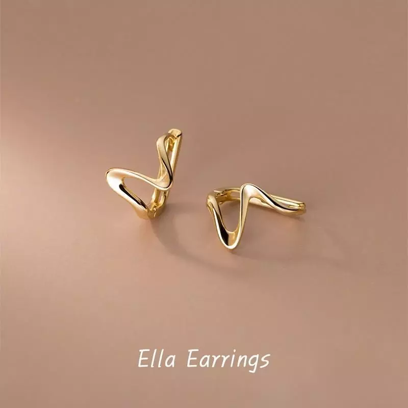 Ella Earrings ต่างหูเงินแท้ S925 [MERCELO]