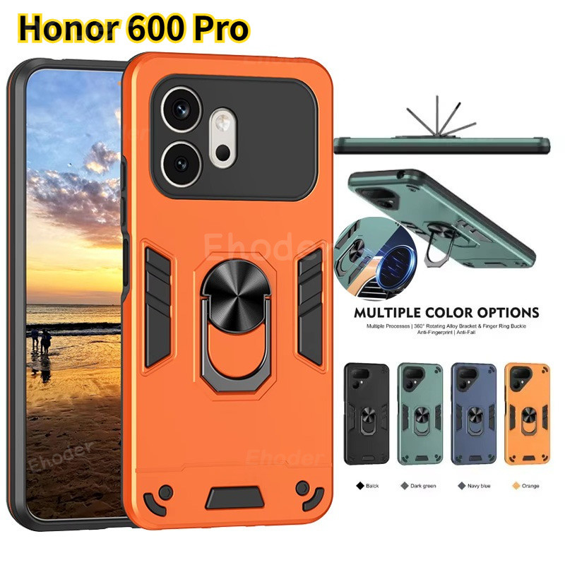 ปลอกสําหรับ Honor 600 Pro 4G 5G 2026 เคสโทรศัพท์เกราะกันกระแทกฝาครอบแม่เหล็กสําหรับ Honor600Pro 600Pro Honor600 Csaes