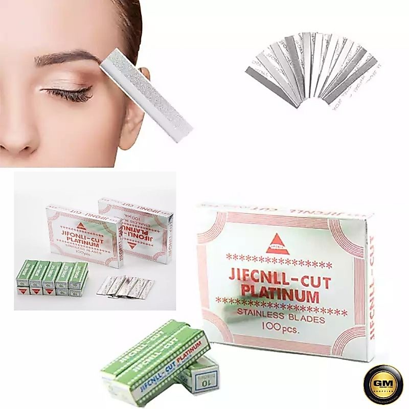 ใบมีดโกนขนนกของแท้  JIEFCNEL-CUT PLATINUM