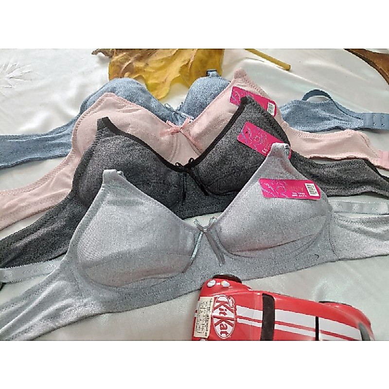 เสื้อชั้นในงานเนื้อผ้า Bra ไร้โครงไม่มีฟองน้ำตัวละ59 บาท ผู้สูงอายุผู้ใหญ่วัยรุ่นใส่ได้