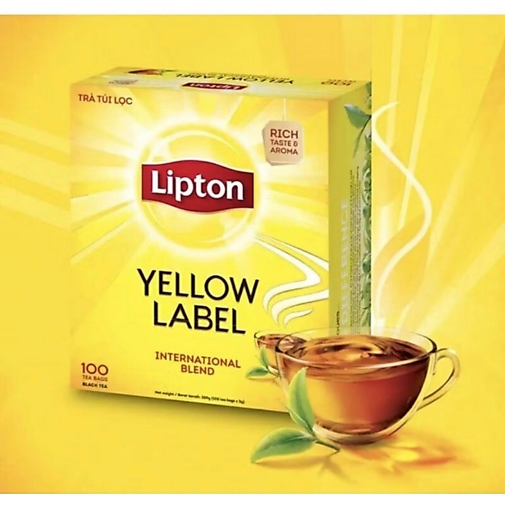 Lipton tea ชาลิปตัน  ซองจุ่ม 50 ซอง ราคาถูกสุดๆ
