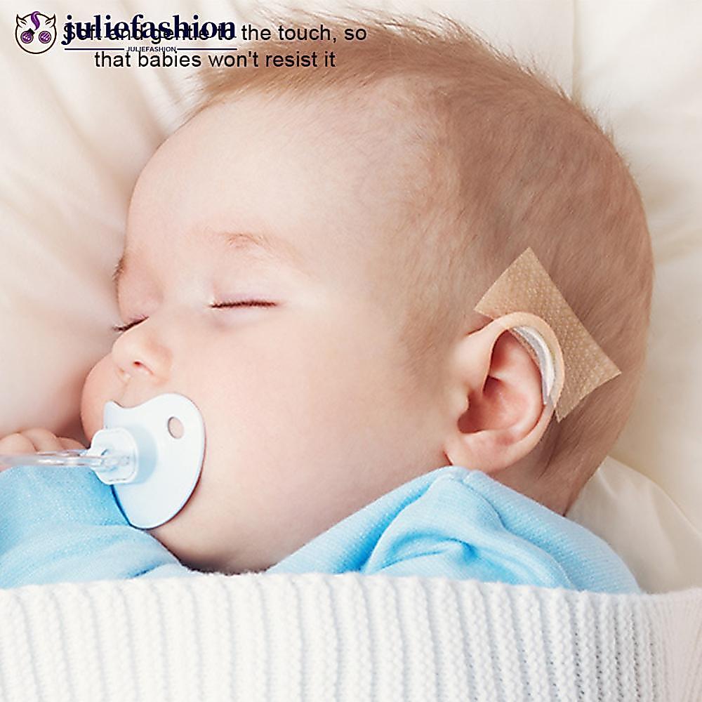 JULIEFASHION Protruding Ear Support Infant Corrector ซิลิโคน Auricle Correction Patch สําหรับ Baby Ear Valgus