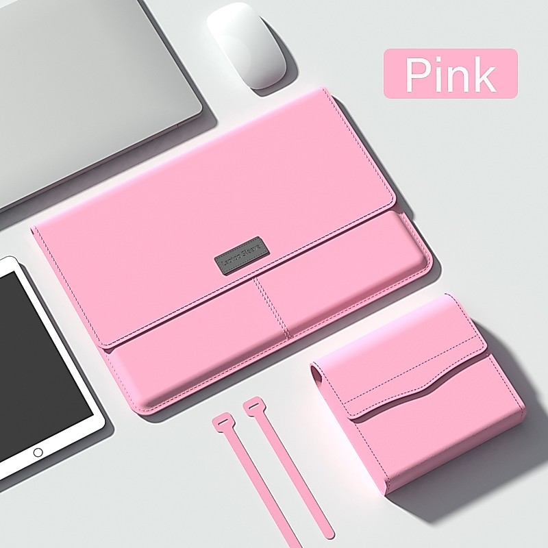 กระเป๋าแล็ปท็อปหนัง PU นุ่ม พร้อมลินเนอร์ สำหรับ MacBook หลากหลายขนาด