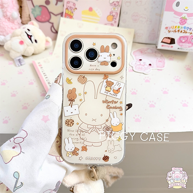 เหมาะสำหรับ OPPO Reno 14 15 12 13 6 5F 6Z 7Z 8T 10 11F 12F 14F 15F 11 12 13 15 14 Pro เคสโทรศัพท์ลายมิฟฟี่สุดน่ารัก