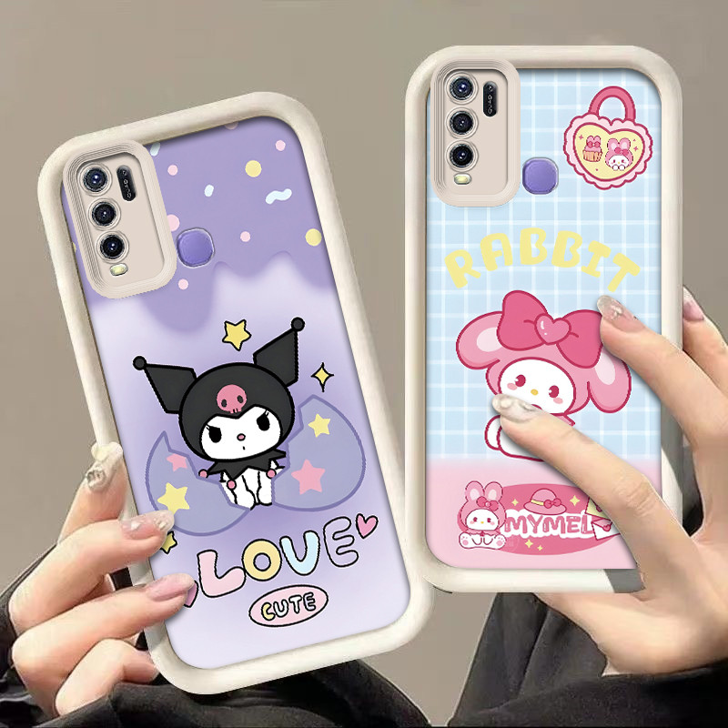 เคส vivo y50 เคส vivo y30 y30i ฝาครอบกันกระแทกที่ทนทานสําหรับรุ่นคู่