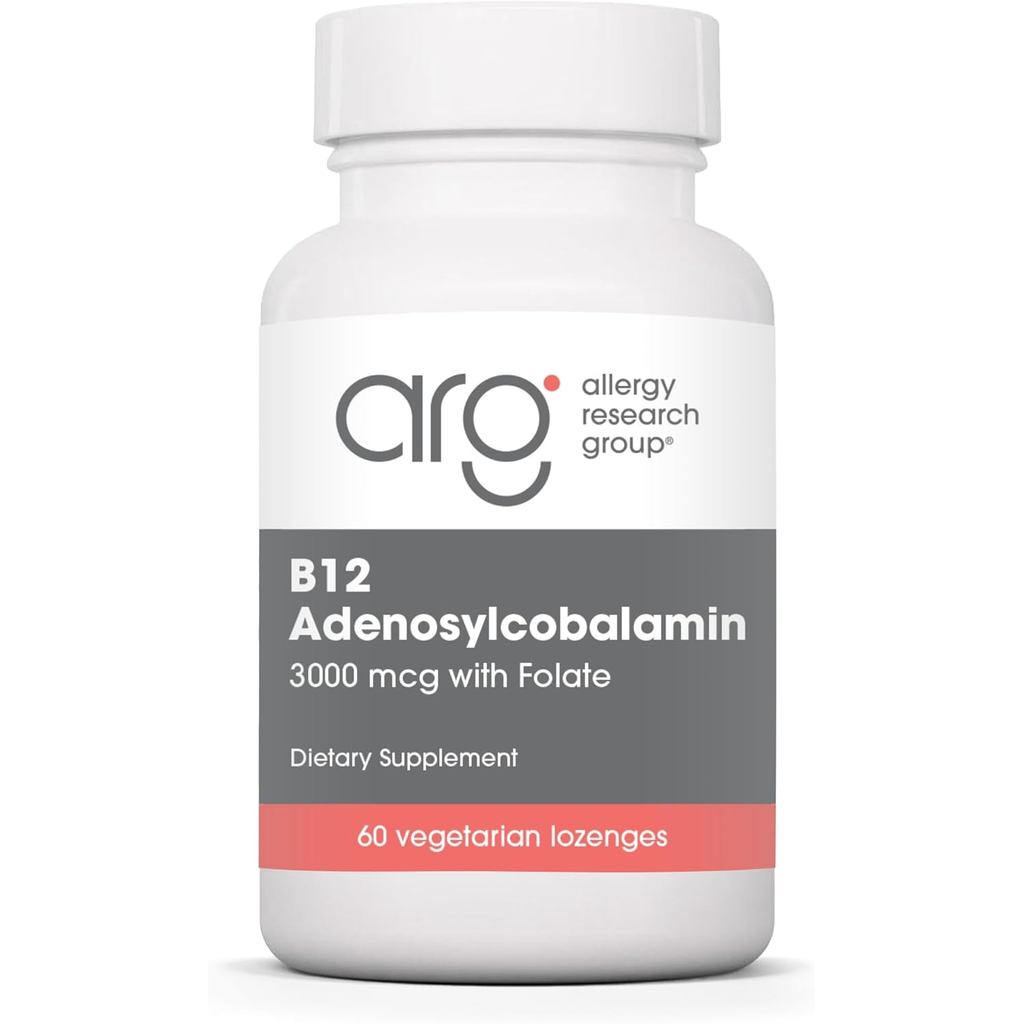 ARGB12Adenosylcobalamin-3000mcgwithFolit-BioactiveVitaminB12Lozenges-CellularEnergy&NerveSupport-yla